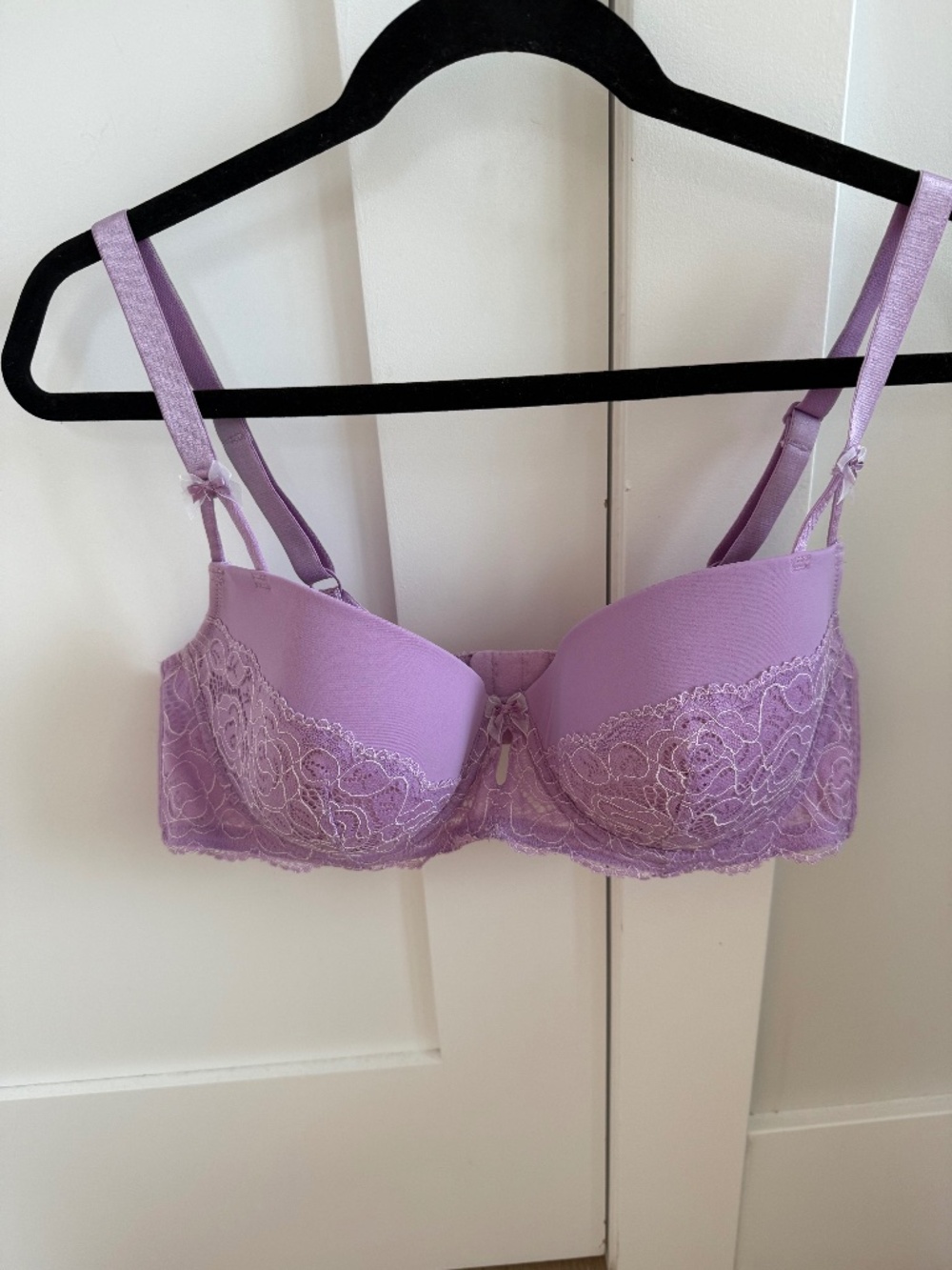 Pretty purple bra